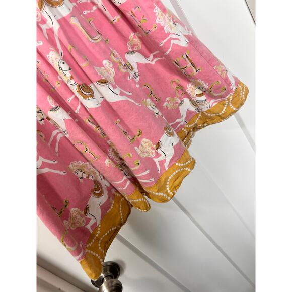 Oopsie Daisy Girls Spirited Carousel Horse A-Line Dress Casual Multicolor SZ 7T - Picture 4 of 10